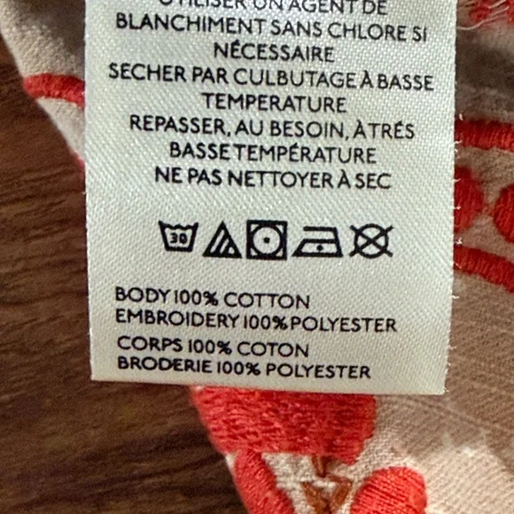 Free People Augusta Floral Embroidered Tan Braid Tie Boho Shorts - Picture 12 of 16